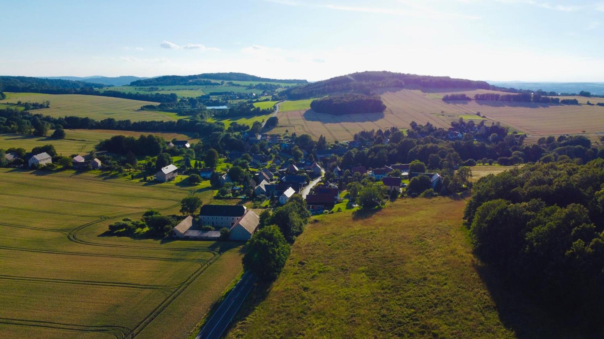 Ferienwohnung Czornebohblick Kubschutz Esterno foto