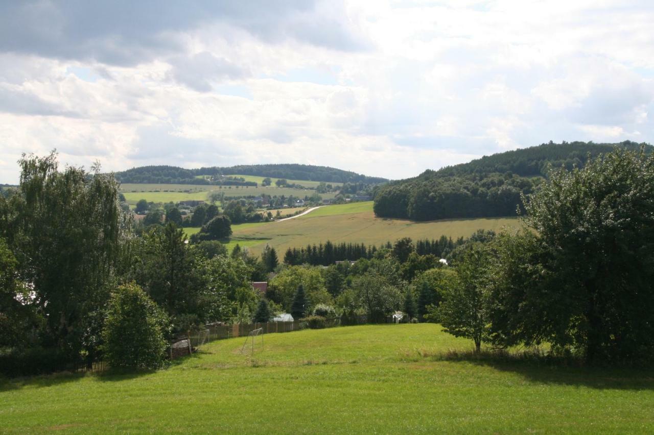 Ferienwohnung Czornebohblick Kubschutz Esterno foto