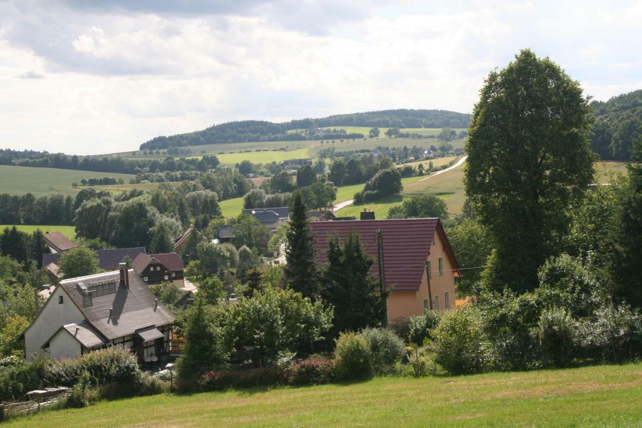Ferienwohnung Czornebohblick Kubschutz Esterno foto